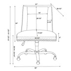 Chaise de bureau optique Finn