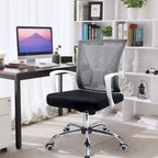 Chaise de bureau Homall Chaise en maille Chaise de bureau ergonomique avec support lombaire