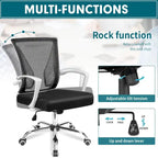 Chaise de bureau Homall Chaise en maille Chaise de bureau ergonomique avec support lombaire