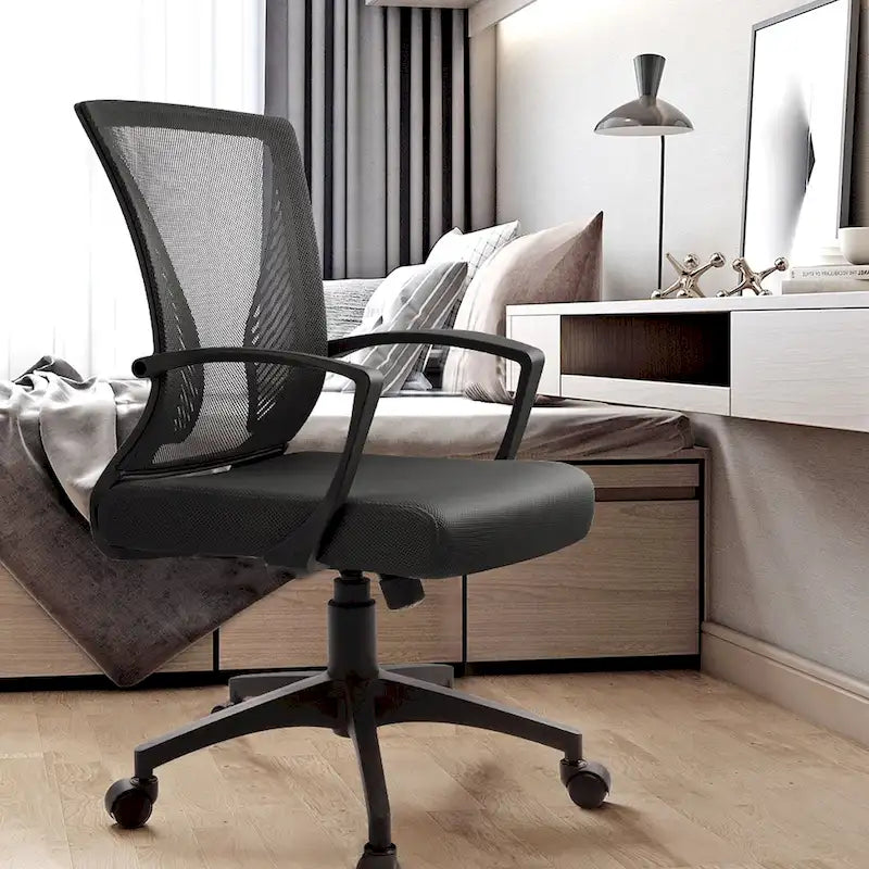Chaise de bureau Homall Chaise en maille Chaise de bureau ergonomique avec support lombaire