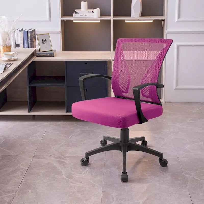 Chaise de bureau Homall Chaise en maille Chaise de bureau ergonomique avec support lombaire