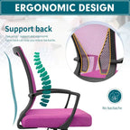 Chaise de bureau Homall Chaise en maille Chaise de bureau ergonomique avec support lombaire