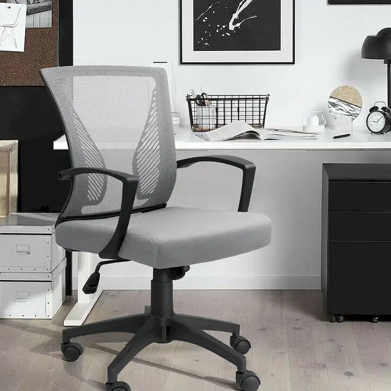 Chaise de bureau Homall Chaise en maille Chaise de bureau ergonomique avec support lombaire