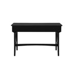 Bureau Lamine en rotin de style Mid-Century