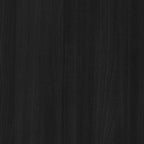 Commode noire style Mid-Century Modern
