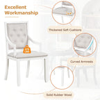 Table à manger ronde extensible et chaises rétro